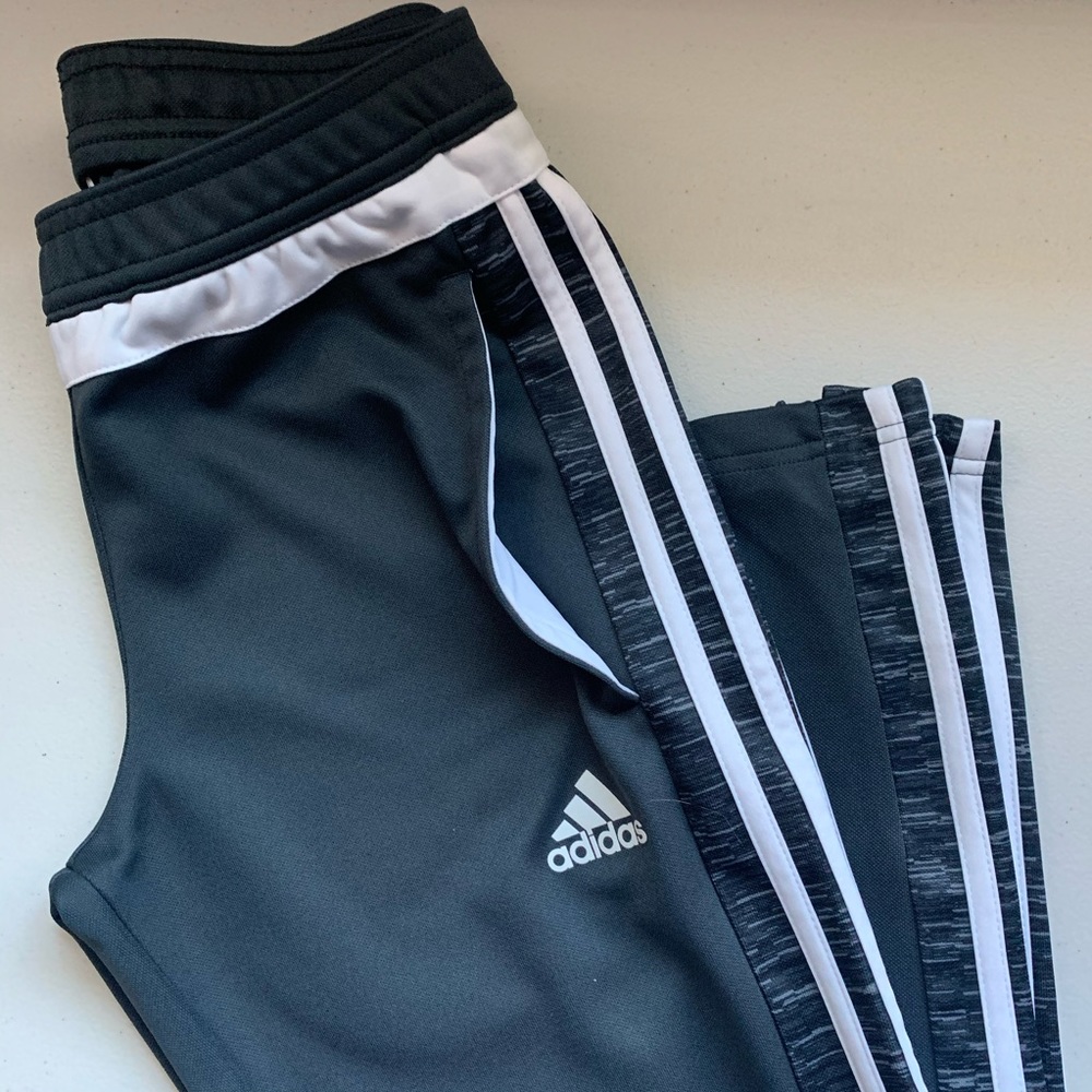 Women’s Grey Adidas Soccer Pants